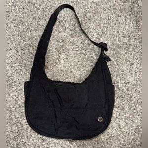 WESTBRONCO Black Puffer Shoulder Bag